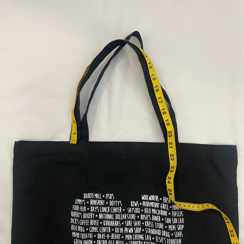 Debco Marumaru Hawaii Black Tote Bag - Picture 11 of 11